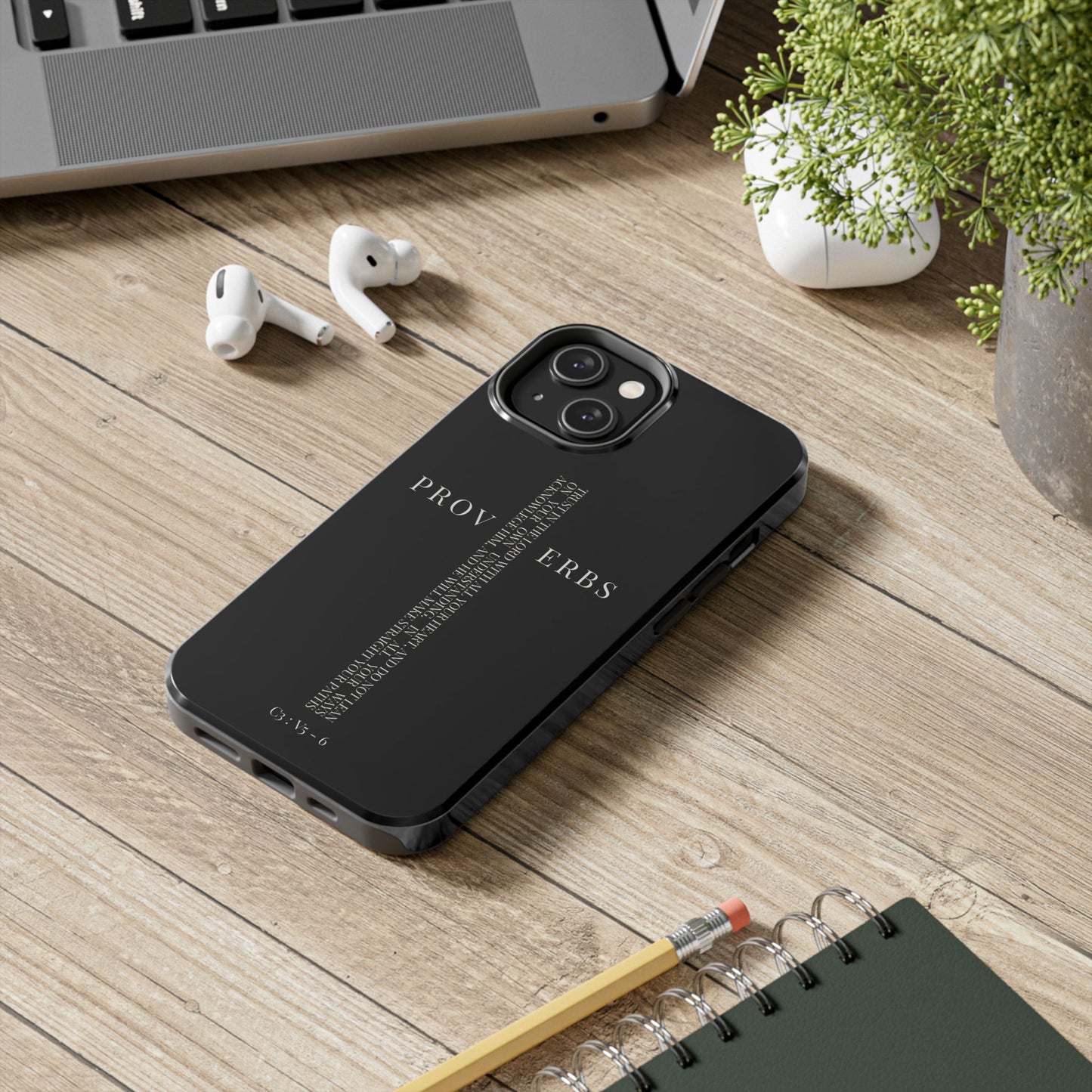 Inspirational Proverbs Tough Phone Case