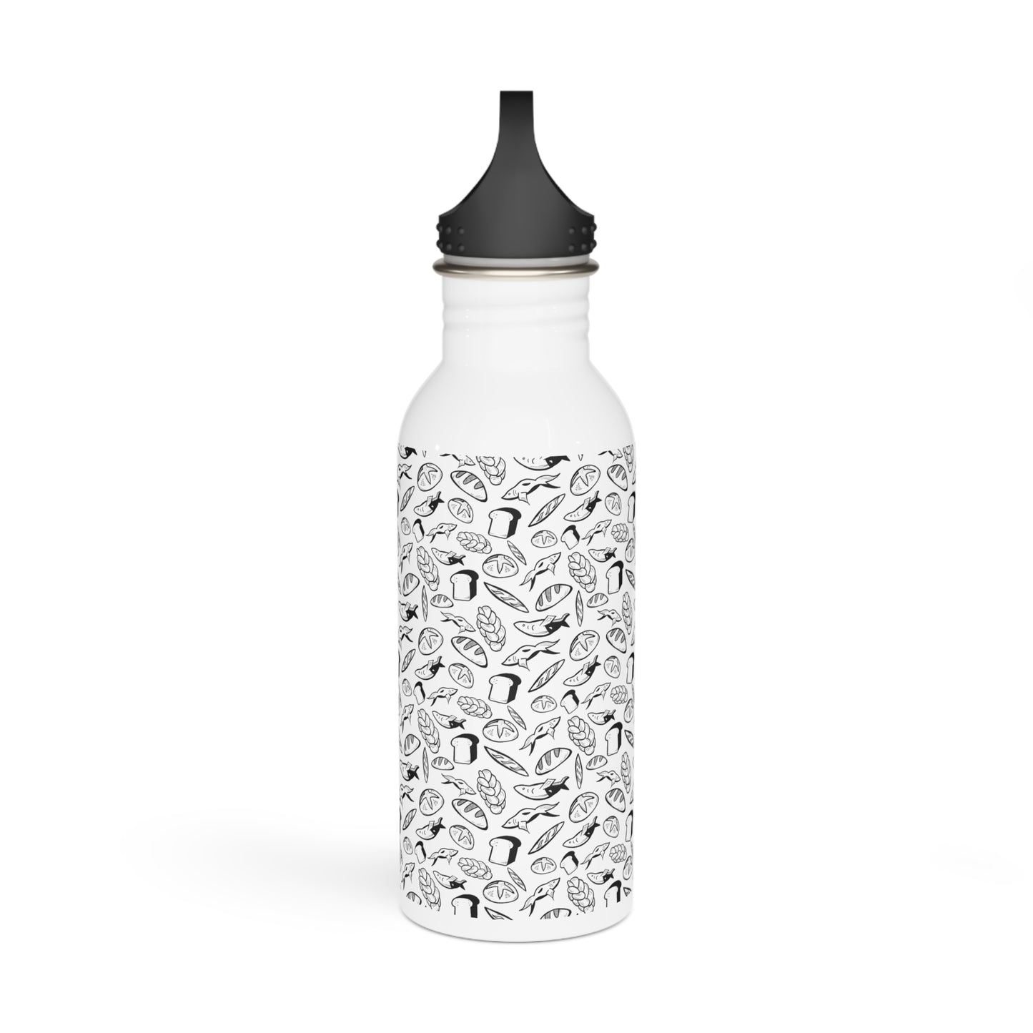 5 Loaves Stainless Steel Water Bottle