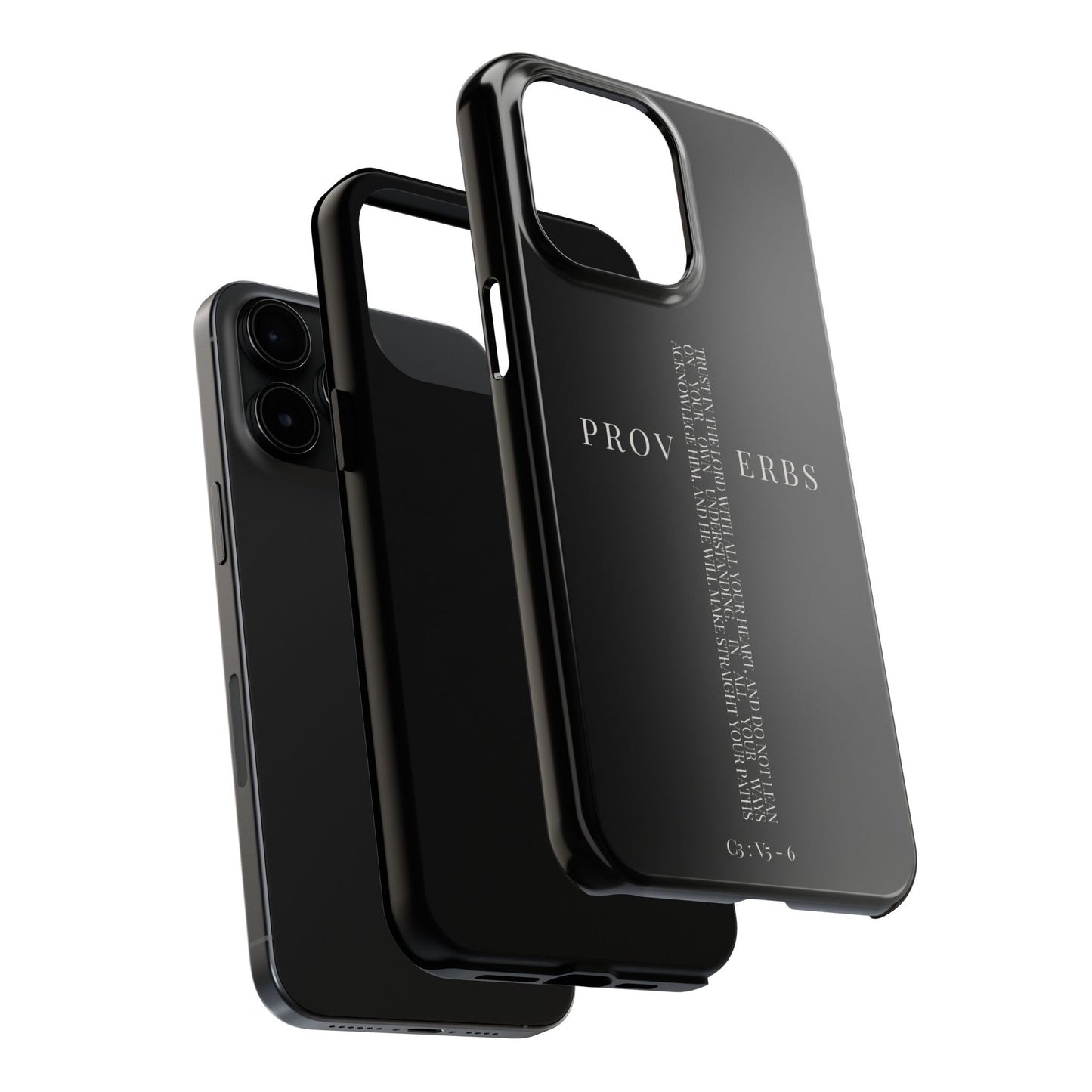 Inspirational Proverbs Tough Phone Case