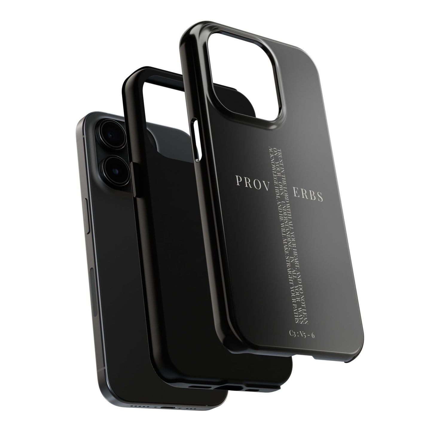 Inspirational Proverbs Tough Phone Case