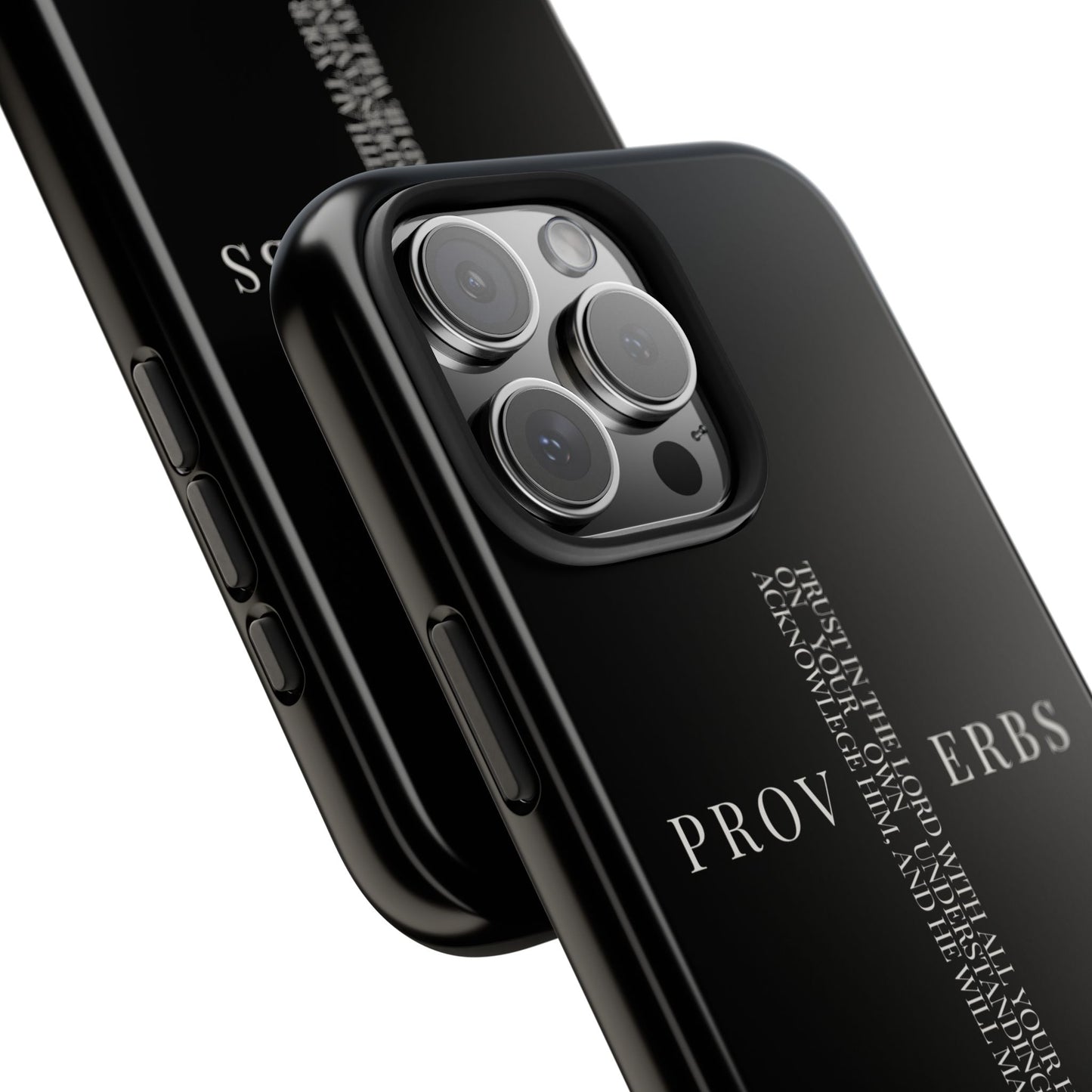 Inspirational Proverbs Tough Phone Case