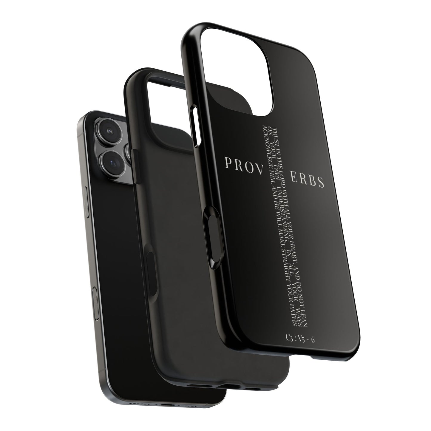 Inspirational Proverbs Tough Phone Case