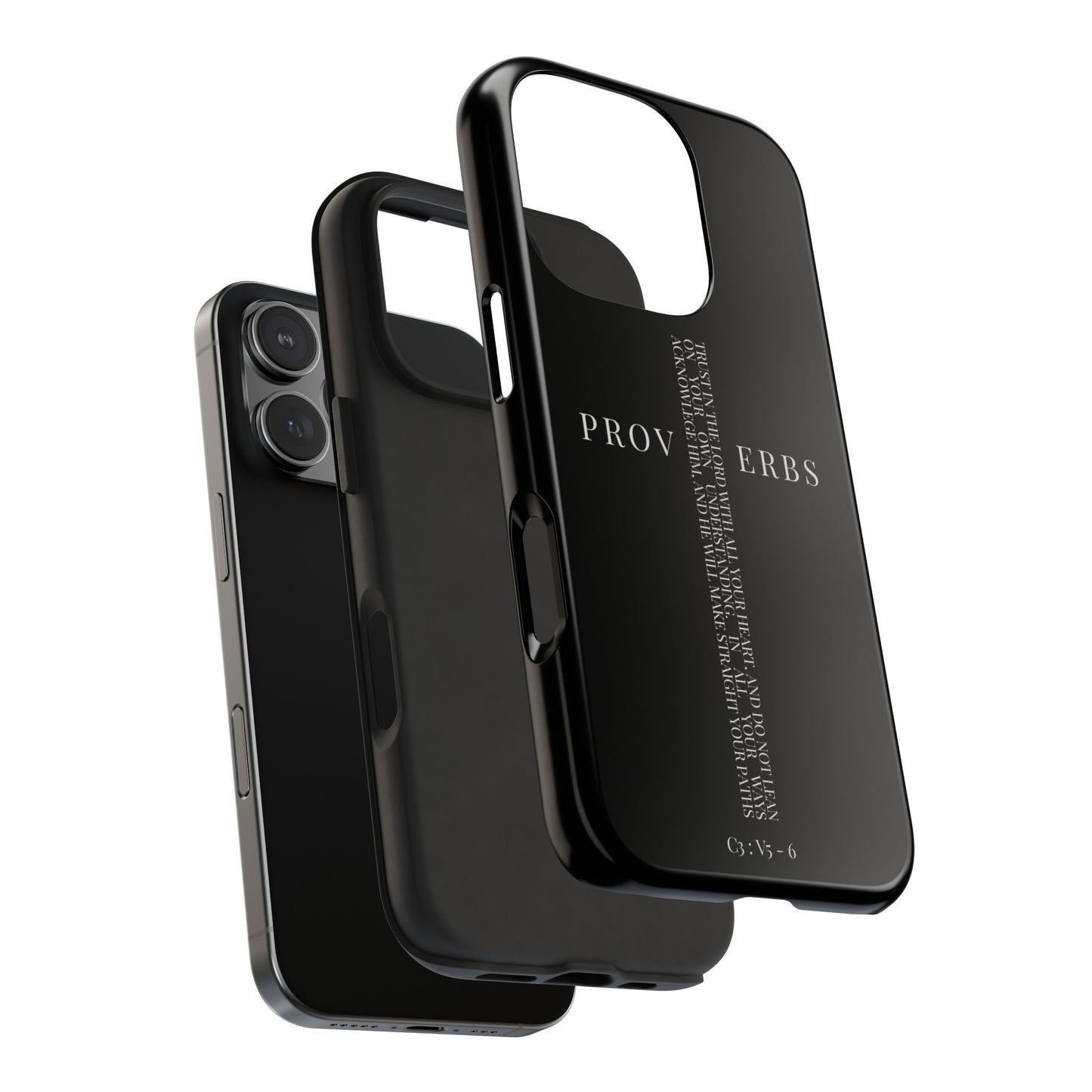Inspirational Proverbs Tough Phone Case