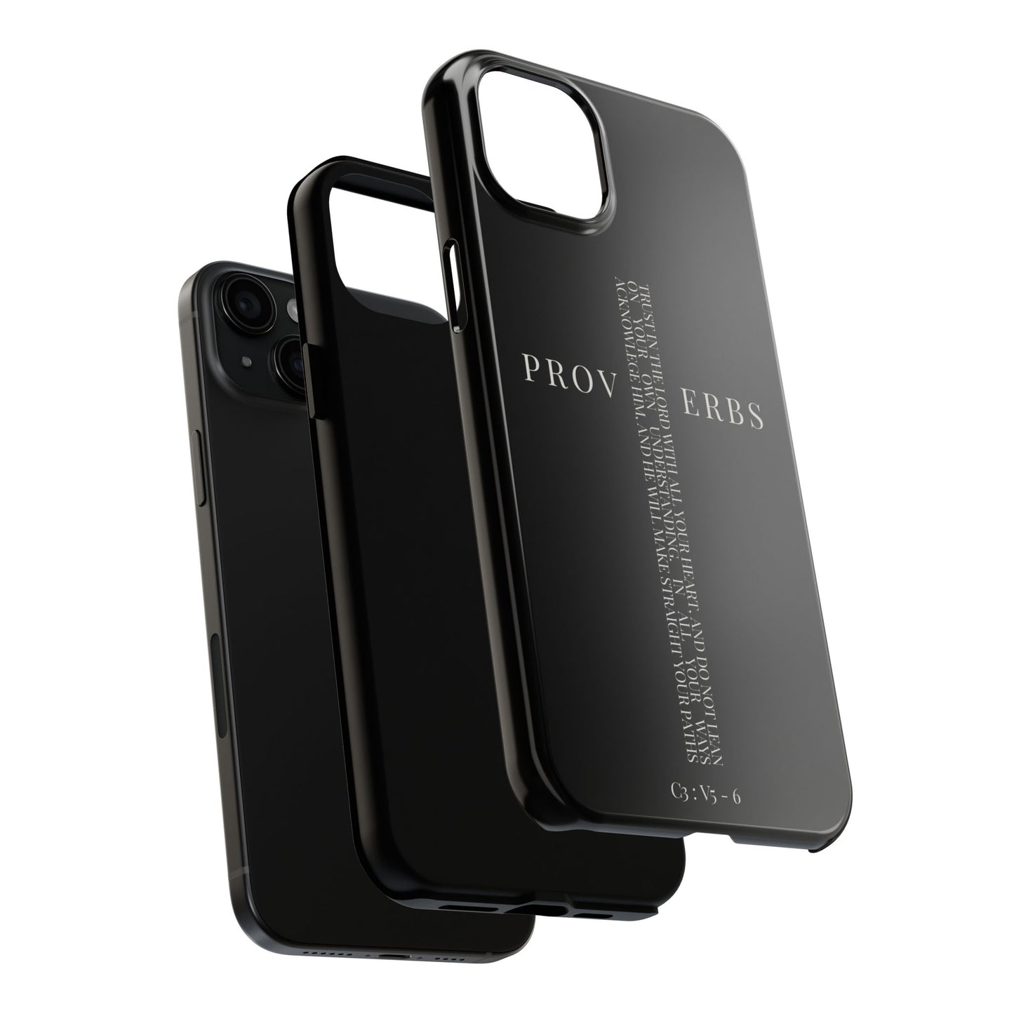 Inspirational Proverbs Tough Phone Case
