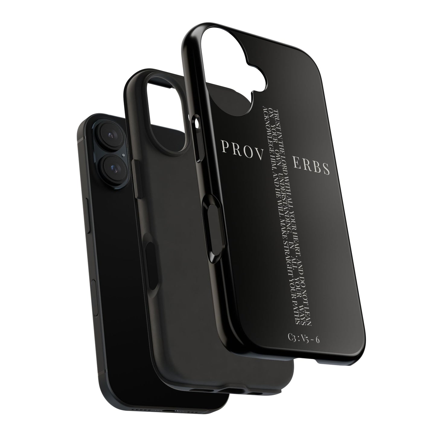 Inspirational Proverbs Tough Phone Case