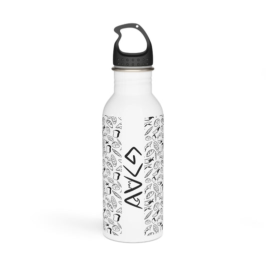 God Is Greater Than The Highs And The Lows Stainless Steel Water Bottle