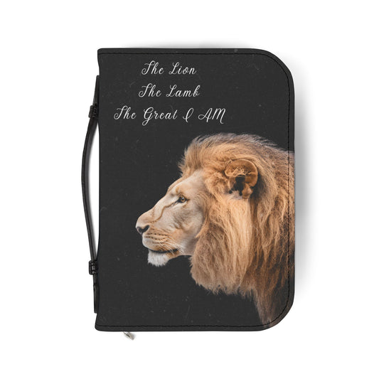 The Lion The Lamb The Great I AM Bible Cover