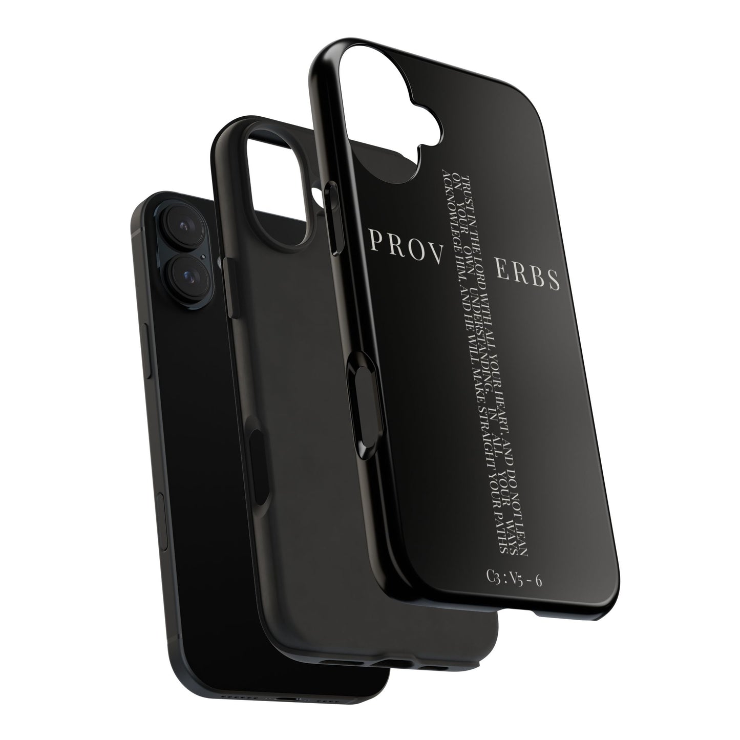 Inspirational Proverbs Tough Phone Case
