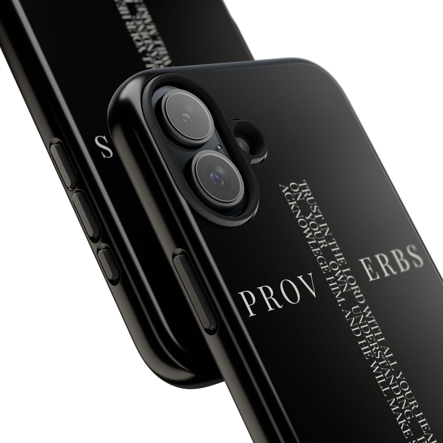 Inspirational Proverbs Tough Phone Case