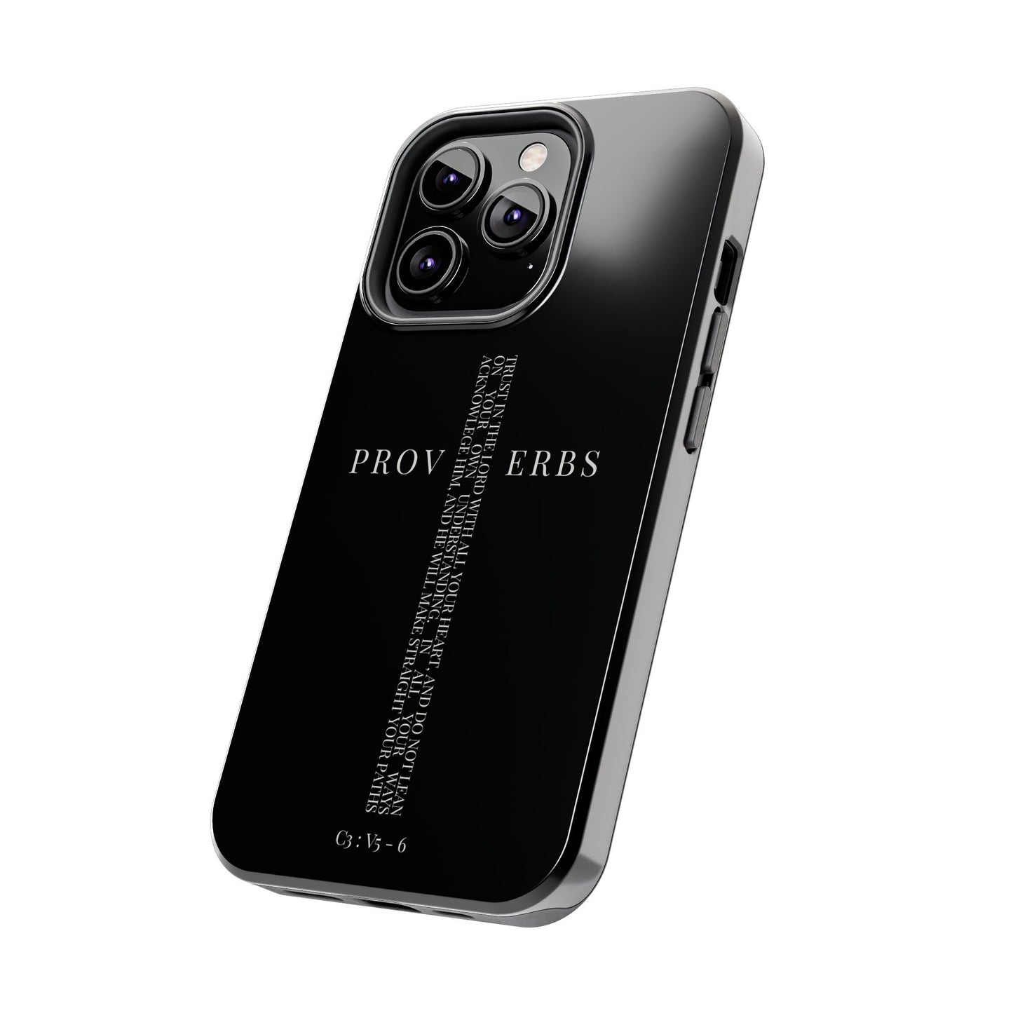 Inspirational Proverbs Tough Phone Case