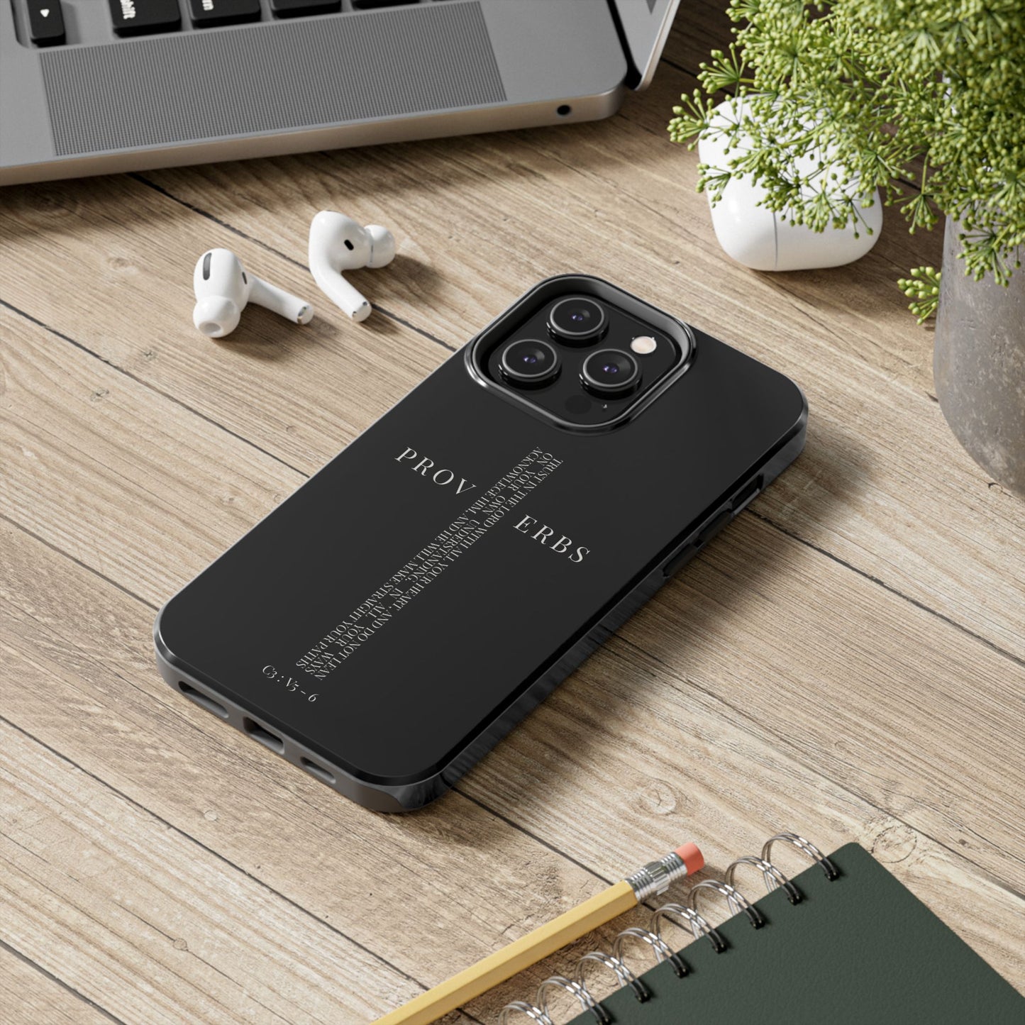 Inspirational Proverbs Tough Phone Case