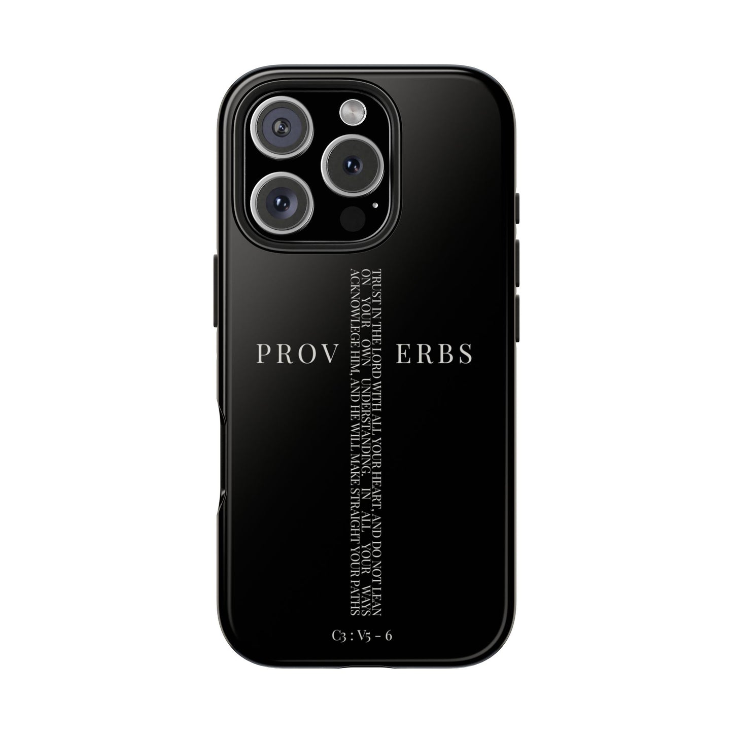 Inspirational Proverbs Tough Phone Case
