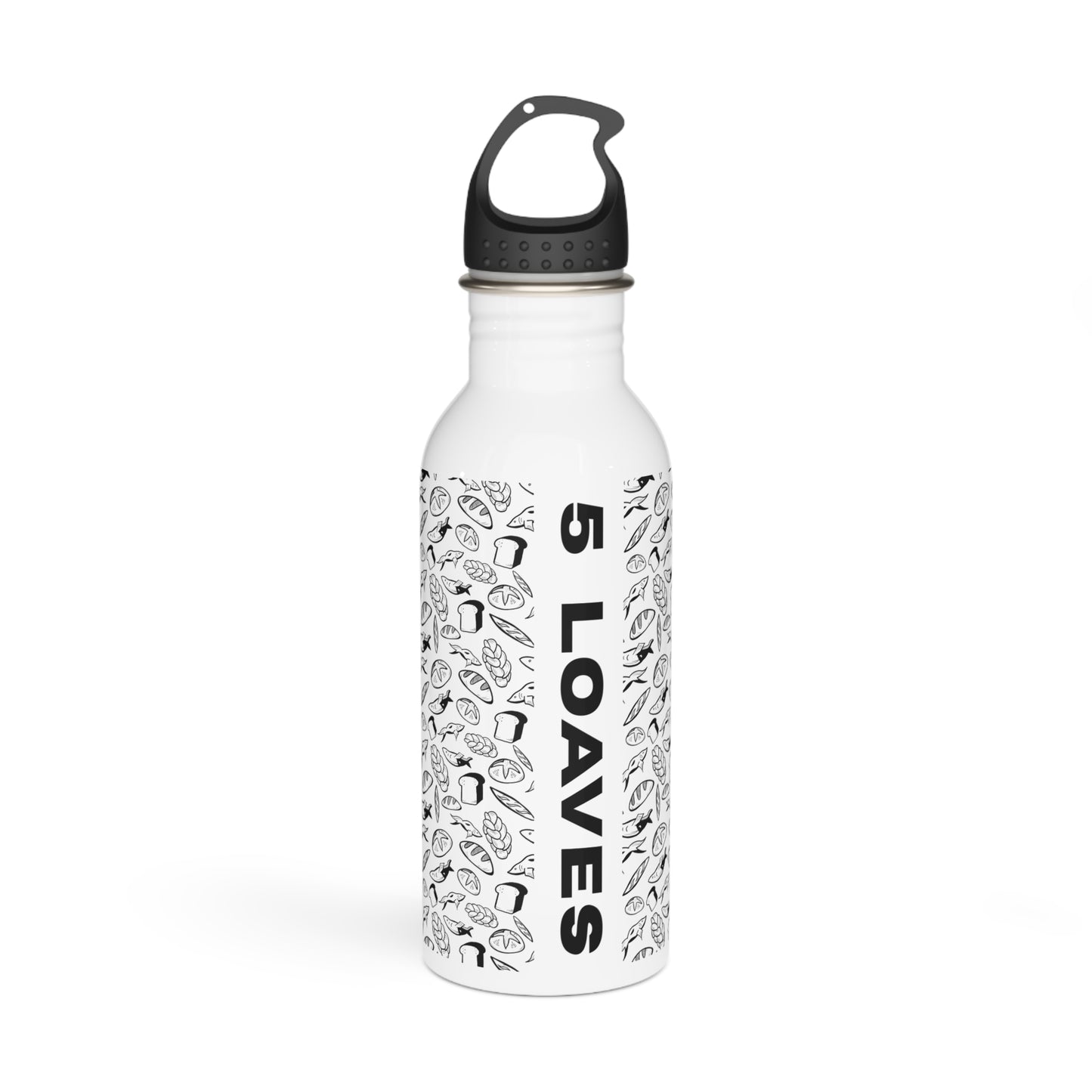 5 Loaves Stainless Steel Water Bottle