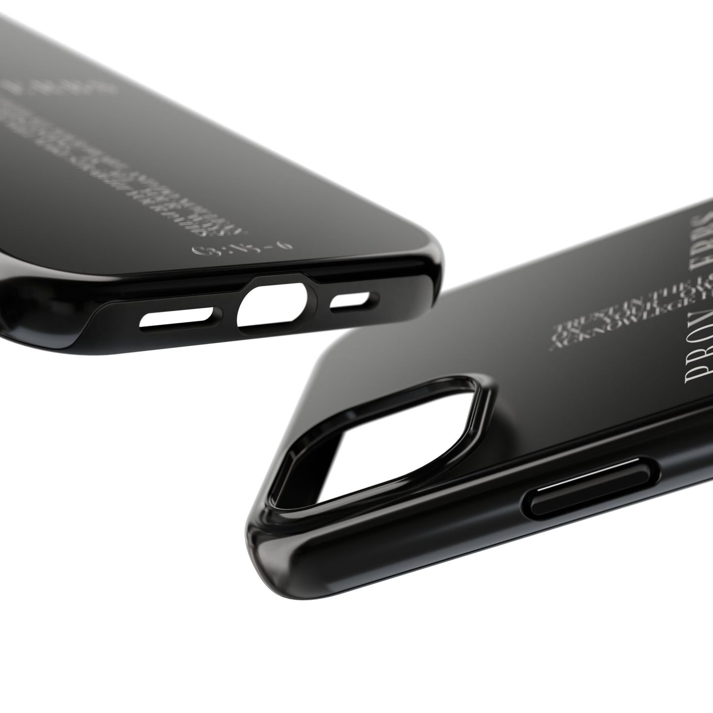 Inspirational Proverbs Tough Phone Case